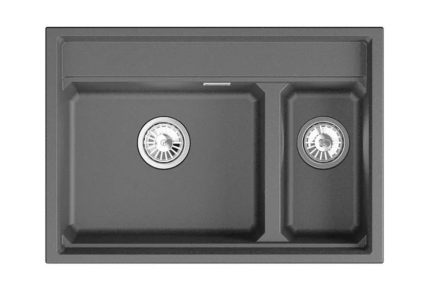 Кухонная мойка GRANULA KS-7302i шварц