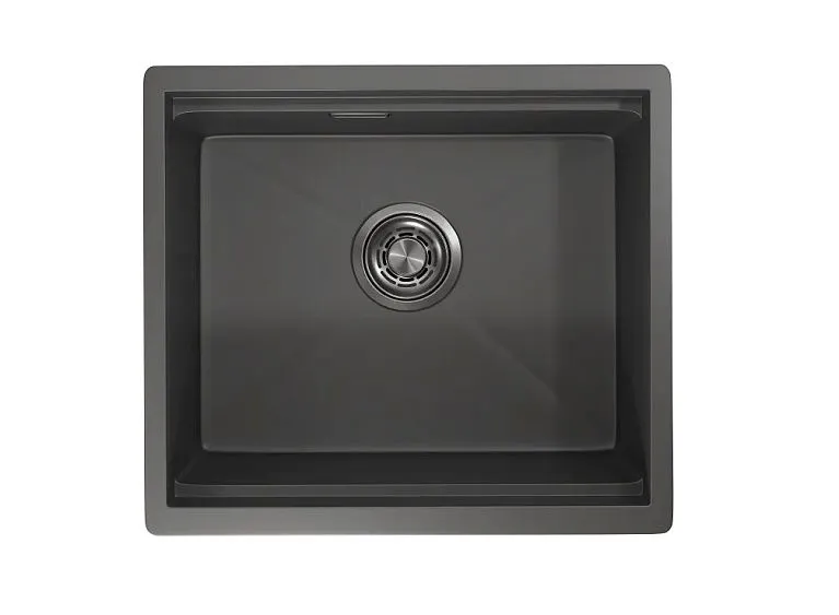 Кухонная мойка GRANULA KS-5045U графит матовый