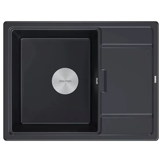 Кухонная мойка PAULMARK Flugen PM216550-BLM