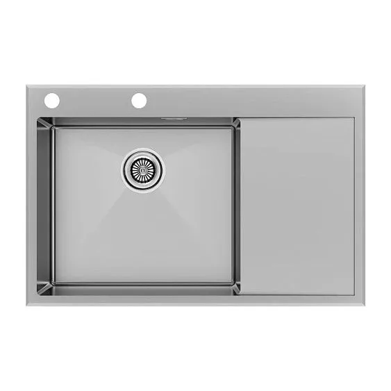 Кухонная мойка PAULMARK KRONER-EDGE PM777851-BSL