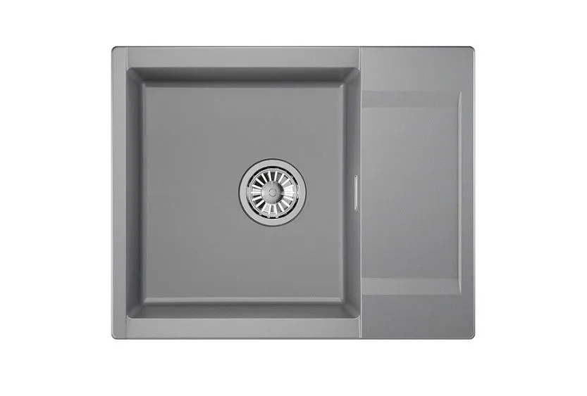 Кухонная мойка GRANULA ES-6202 алюминиум