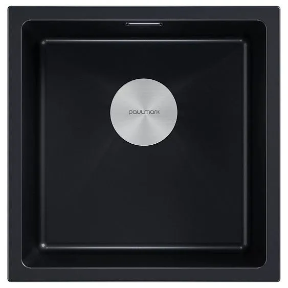 Кухонная мойка PAULMARK LUMI LU45-BLM