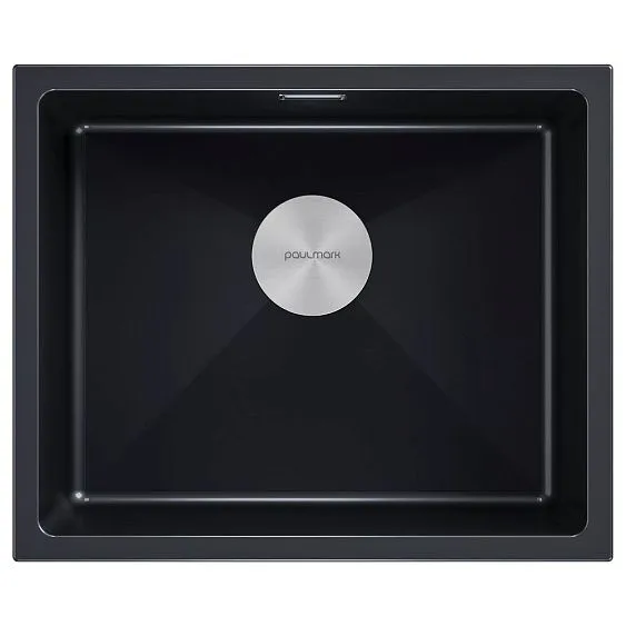 Кухонная мойка PAULMARK LUMI LU55-BLM