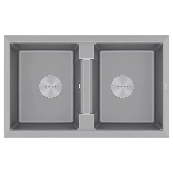 Кухонная мойка PAULMARK Tandem PM238150-GRM