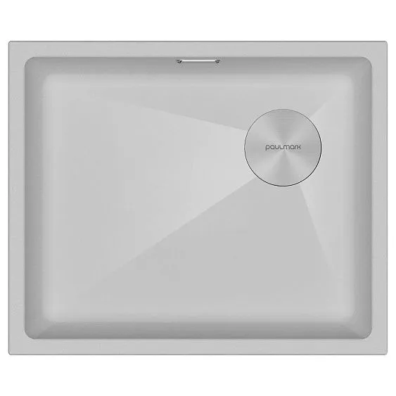 Кухонная мойка PAULMARK LUMI-SKEW LU55SK-WH