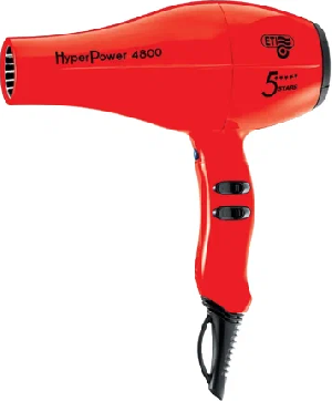 Фен ETI Hyper Power 4800 красный