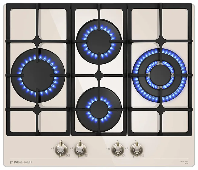 Варочная поверхность MEFERI MGH604BG GLASS RETRO