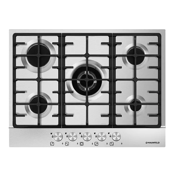 Газовая поверхность MAUNFELD mghs.75.78s_inox (нержавейка)