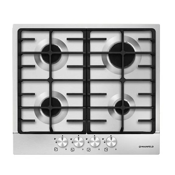 Газовая поверхность MAUNFELD mghs.64.77s_inox (нержавейка)
