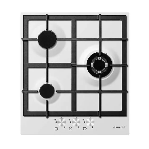 Газовая поверхность MAUNFELD mghe.43.71rw_white (белая эмаль)