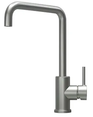 Смеситель GRANULA KS-7110 сталь/матовая