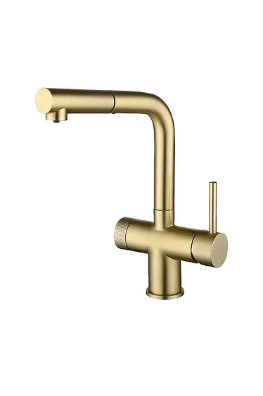 Смеситель EMAR ЕС-7026 Matt Gold