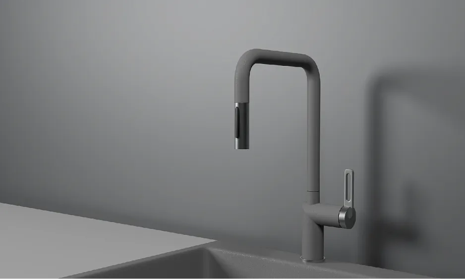 Смеситель GRANULA GR-8173 алюминиум