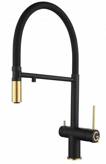 Смеситель RIVELATO Adria nero oro