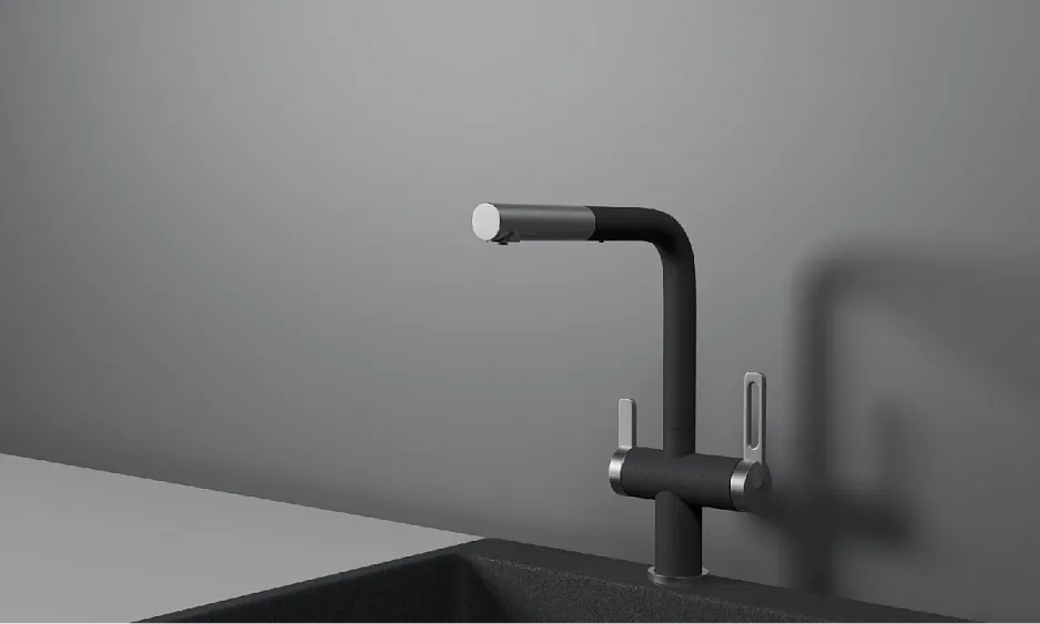 Смеситель GRANULA GR-8170 графит