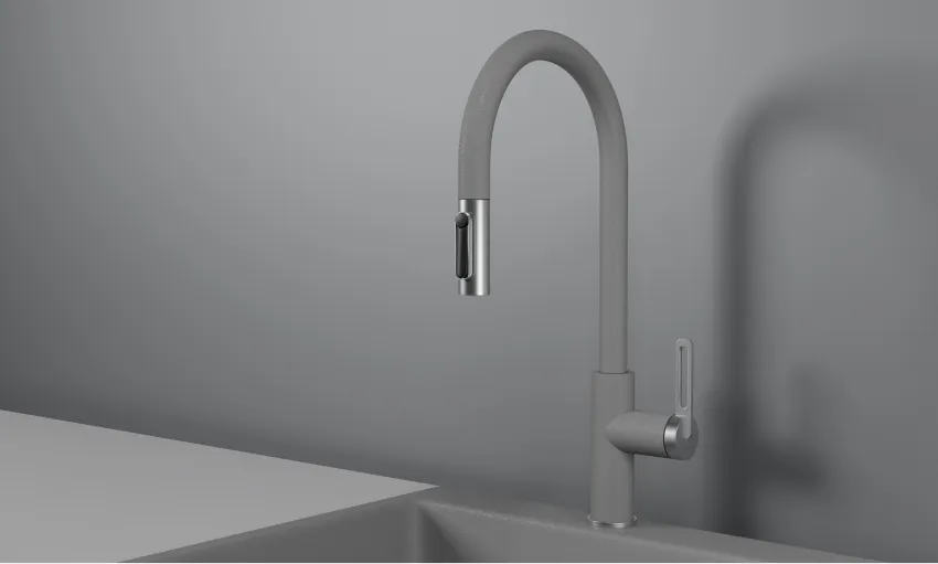 Смеситель GRANULA GR-8168 алюминиум