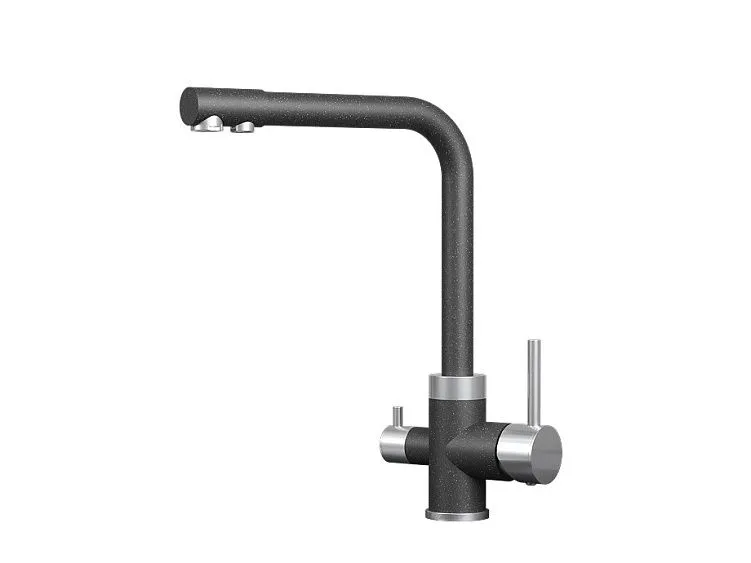 Смеситель GRANULA 5015 черный