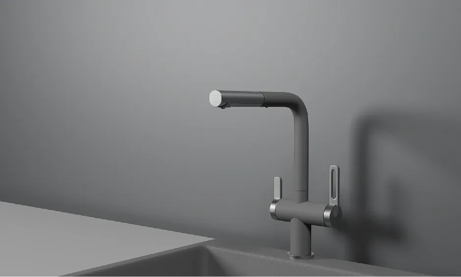 Смеситель GRANULA GR-8170 алюминиум