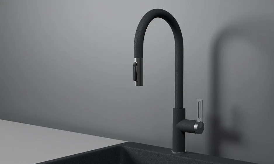 Смеситель GRANULA GR-8168 графит