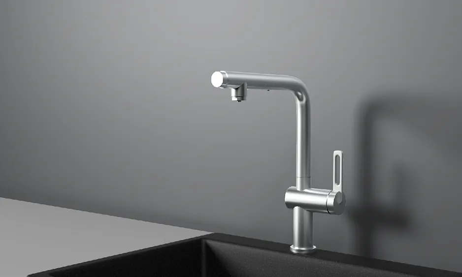 Смеситель GRANULA GR-8169 нержавеющая сталь