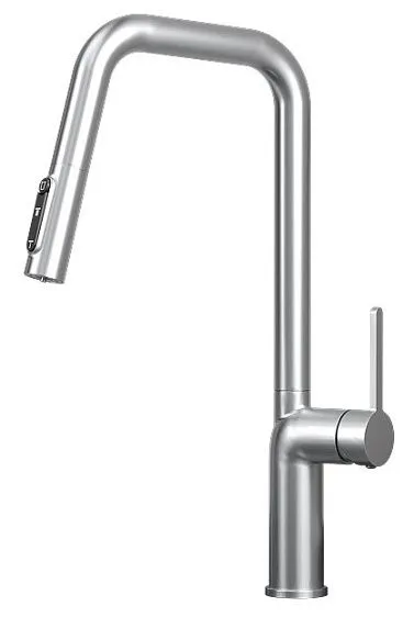 Смеситель GRANULA 9011 нержавеющая сталь