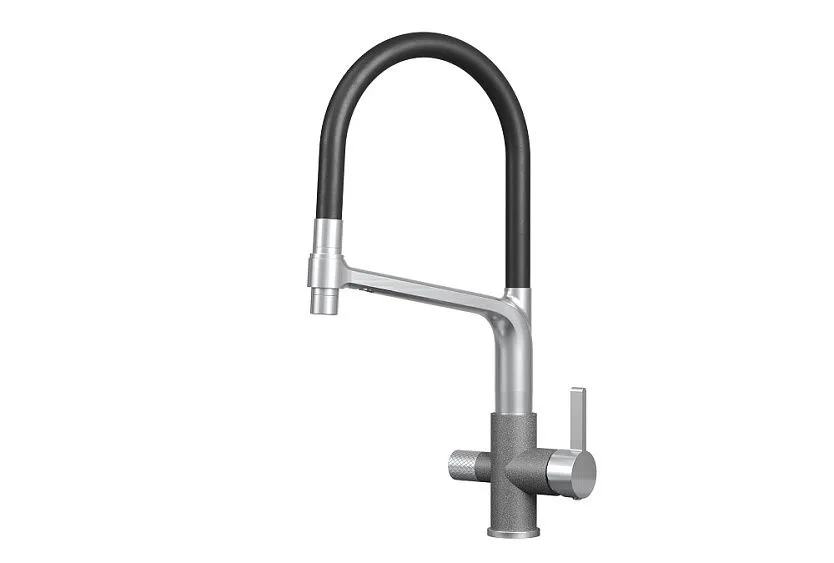 Смеситель GRANULA 5083 графит