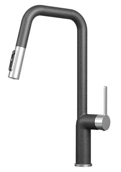 Смеситель GRANULA 9011 черный