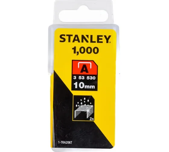 Скоба для степлера тип “a” STANLEY 1-tra206t