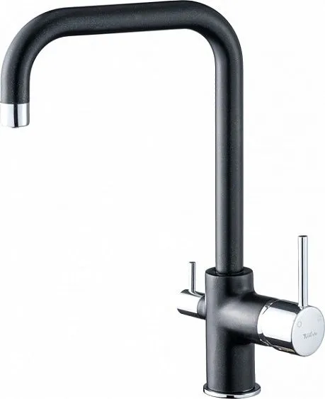 Смеситель RIVELATO Tovel antracite cromo