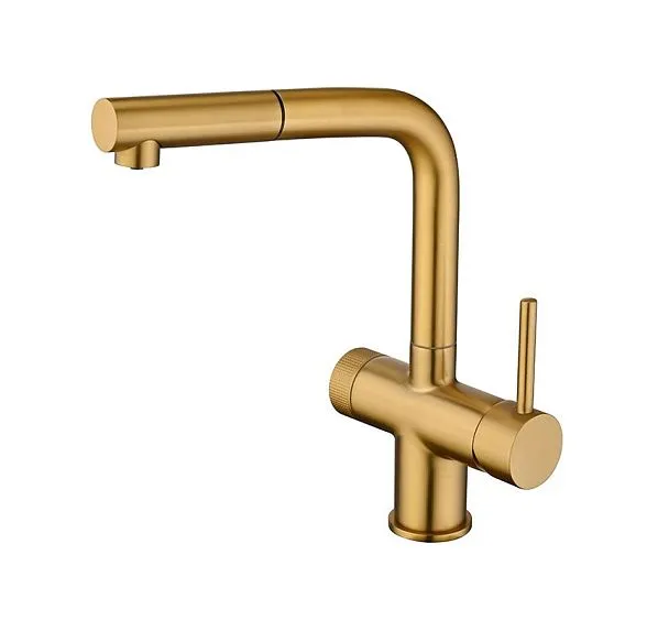 Смеситель EMAR ЕС-7026 PVD Golden