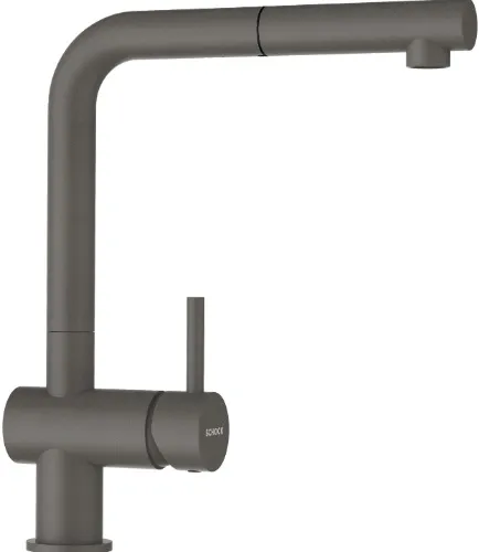 Смеситель SCHOCK Epos-D full color Cristadur серебристый камень