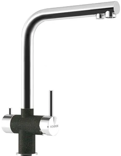 Смеситель SCHOCK Vitus Cristalite сталь/оникс