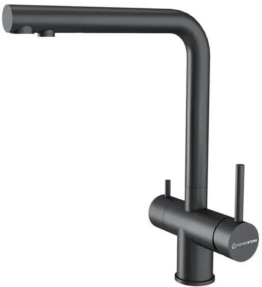 Смеситель KUCHENSTERN FOKUS-FS вороненая сталь