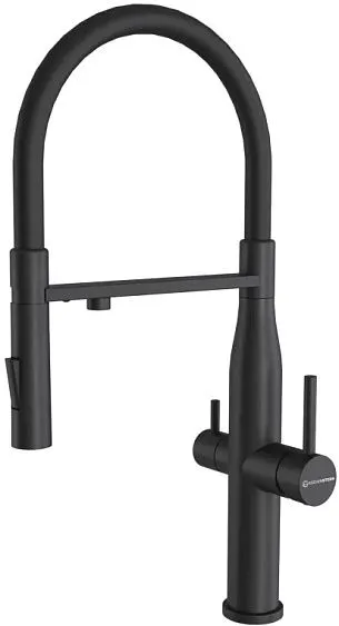 Смеситель KUCHENSTERN ELIT-FE черный