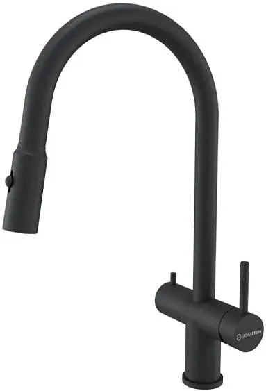Смеситель KUCHENSTERN BRUNN-FS черный