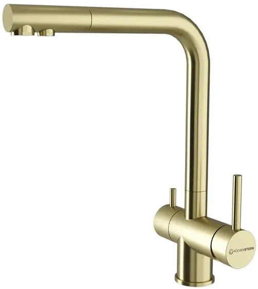 Смеситель KUCHENSTERN FOKUS-F золото