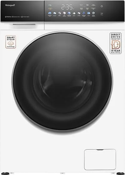 Стиральная машина WEISSGAUFF WMD 62210 Direct Drive Touch Inverter Steam
