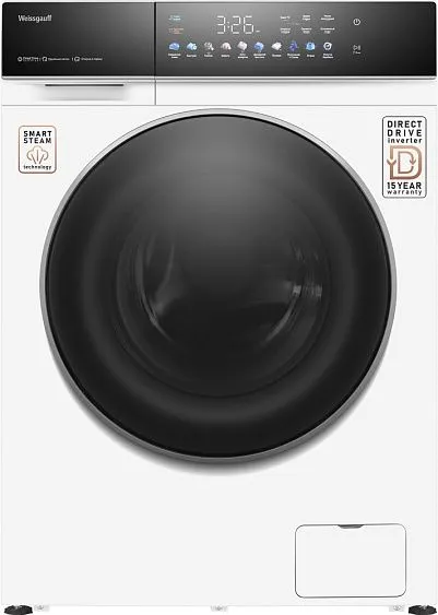 Стиральная машина WEISSGAUFF WM 62210 Direct Drive Touch Inverter Steam