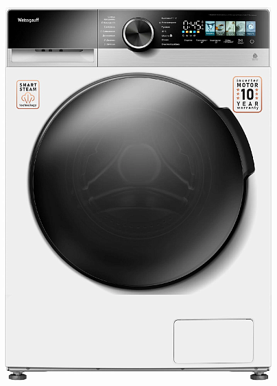 Стиральная машина WEISSGAUFF WM 40127 Color Touch Inverter Steam