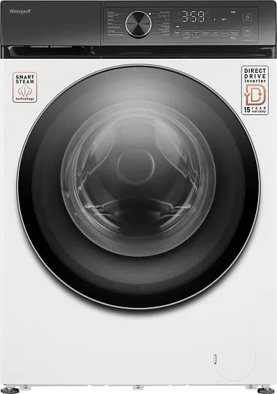 Стиральная машина WEISSGAUFF WM 60212 Direct Drive Inverter Steam