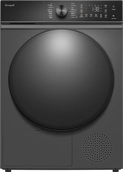 Сушильная машина WEISSGAUFF WD 5910 Heat Pump Deep Grey