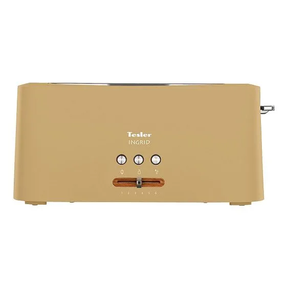 Тостер TESLER TT-140 OCHRE YELLOW