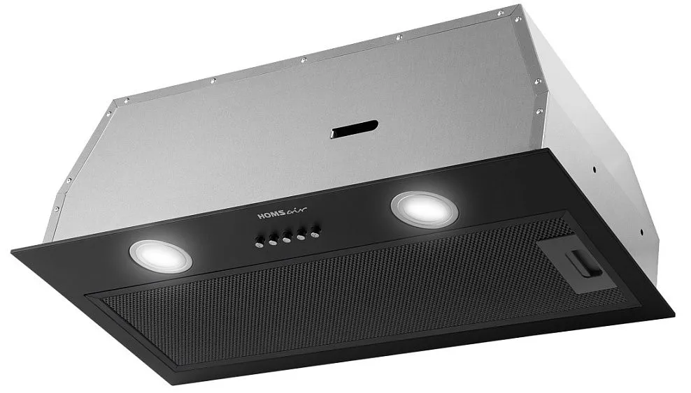 Вытяжка HOMSair FLEET 602M Power Glass черный