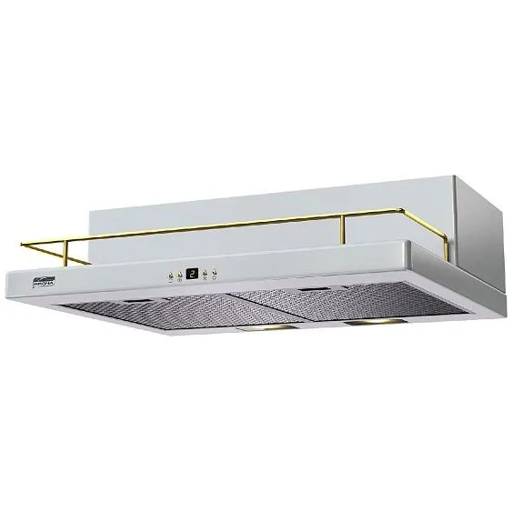 Вытяжка KRONASTEEL mila 600 white/gold 3p
