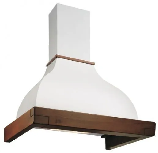 Вытяжка FALMEC IRIS/GARDENIA WHITE UNPAINTED 90 (пристенная,белый корпус+по