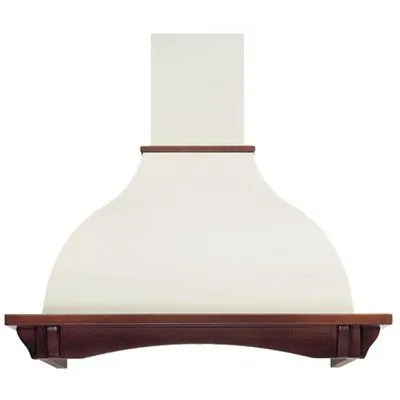 Вытяжка FALMEC IRIS/TULIP WHITE WALNUT 90 (пристенная,белый корпус+орех) CT