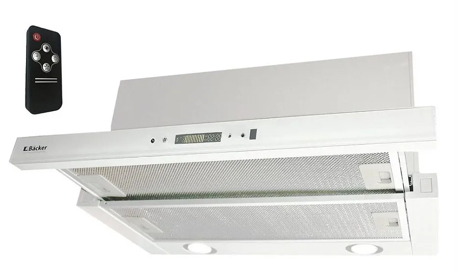 Вытяжка BACKER TH60CL-15F1K-Shiny White MC