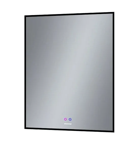 Зеркало GROSSMAN PRAGMA-норма BLACK 700х800х45 мм 1870802