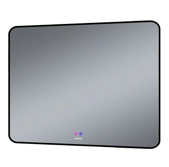 Зеркало GROSSMAN ELEGANS-норма BLACK 1000х800х45 мм 17100802