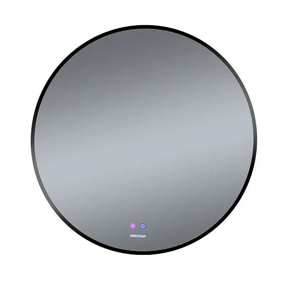 Зеркало GROSSMAN COSMO-норма BLACK 800х800х45 мм 1980802